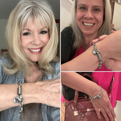 Ruby's Gold Heartened Bracelet