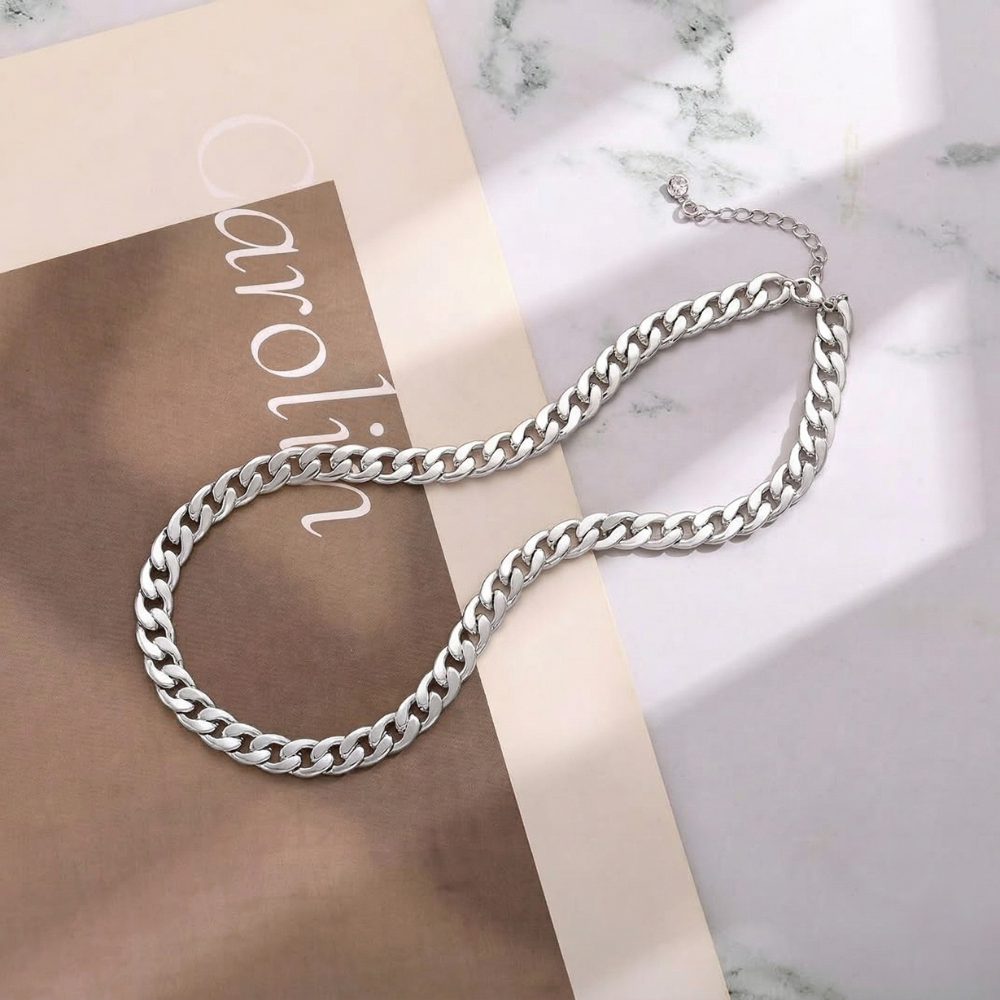 Ruby's Gold Cuban Link Necklace