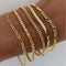 Ruby's Gold Bracelet Set